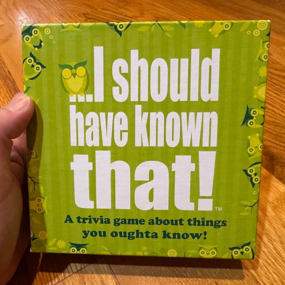 I Should Have Known That! Trivia Game